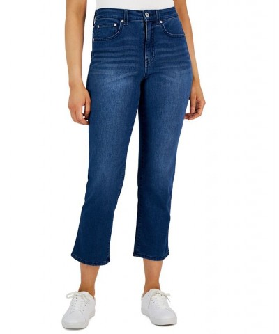 Women's High-Rise Cropped Mom Jeans Ranger $29.70 Jeans