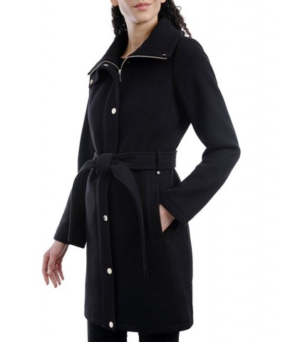 Petite Belted Coat Black $93.60 Coats