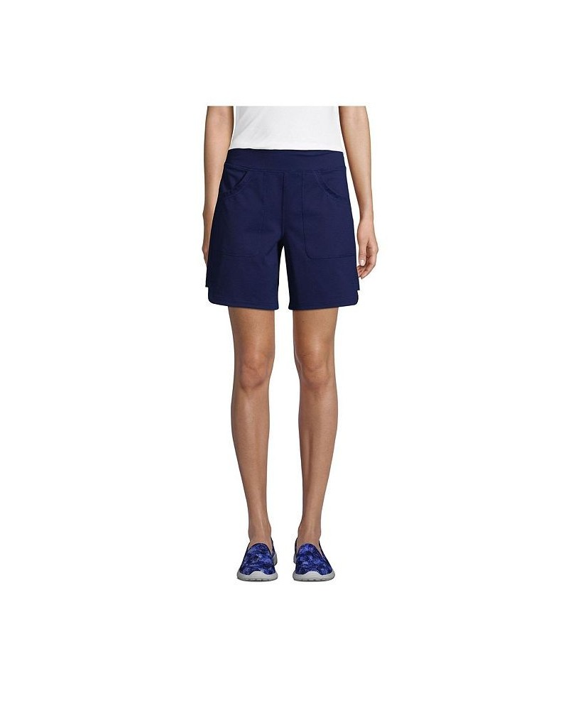 Women's Tall Active Pocket Shorts Blue $37.20 Shorts
